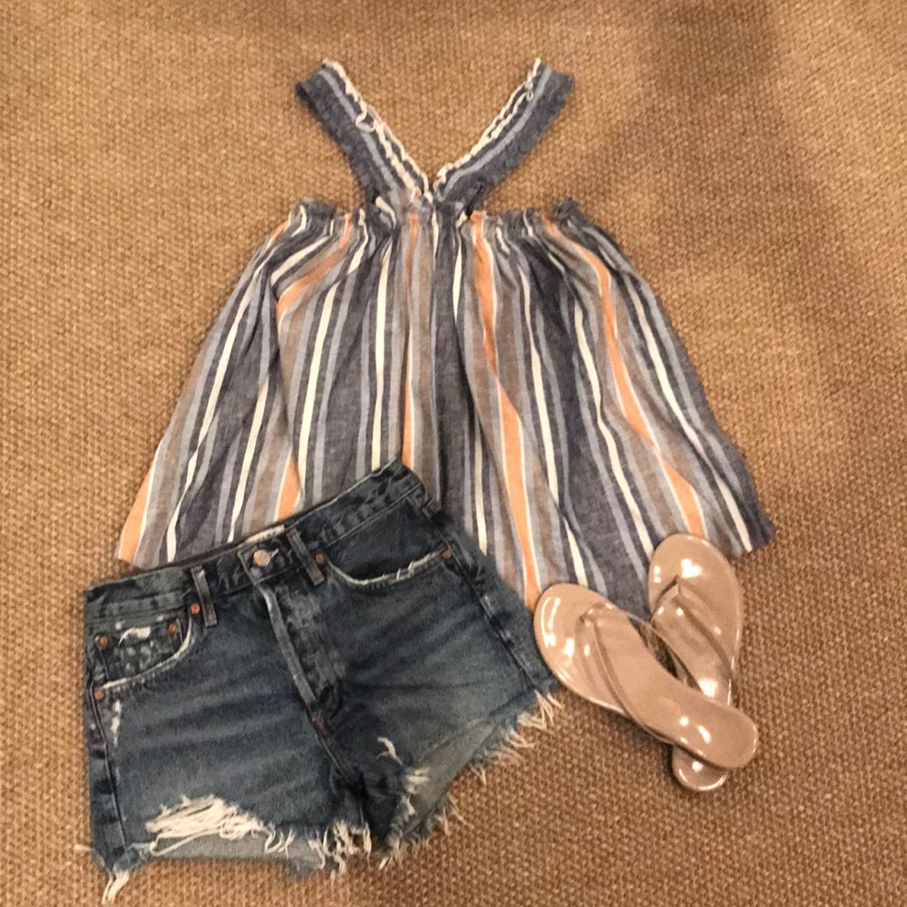Striped summer tank
